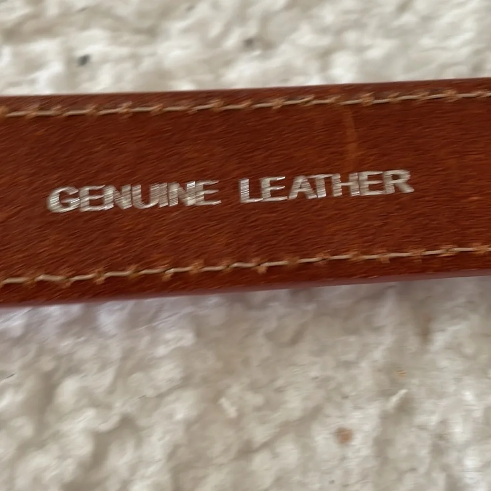 NOOONA Genuine Leather Western Belt NWOT Size 34